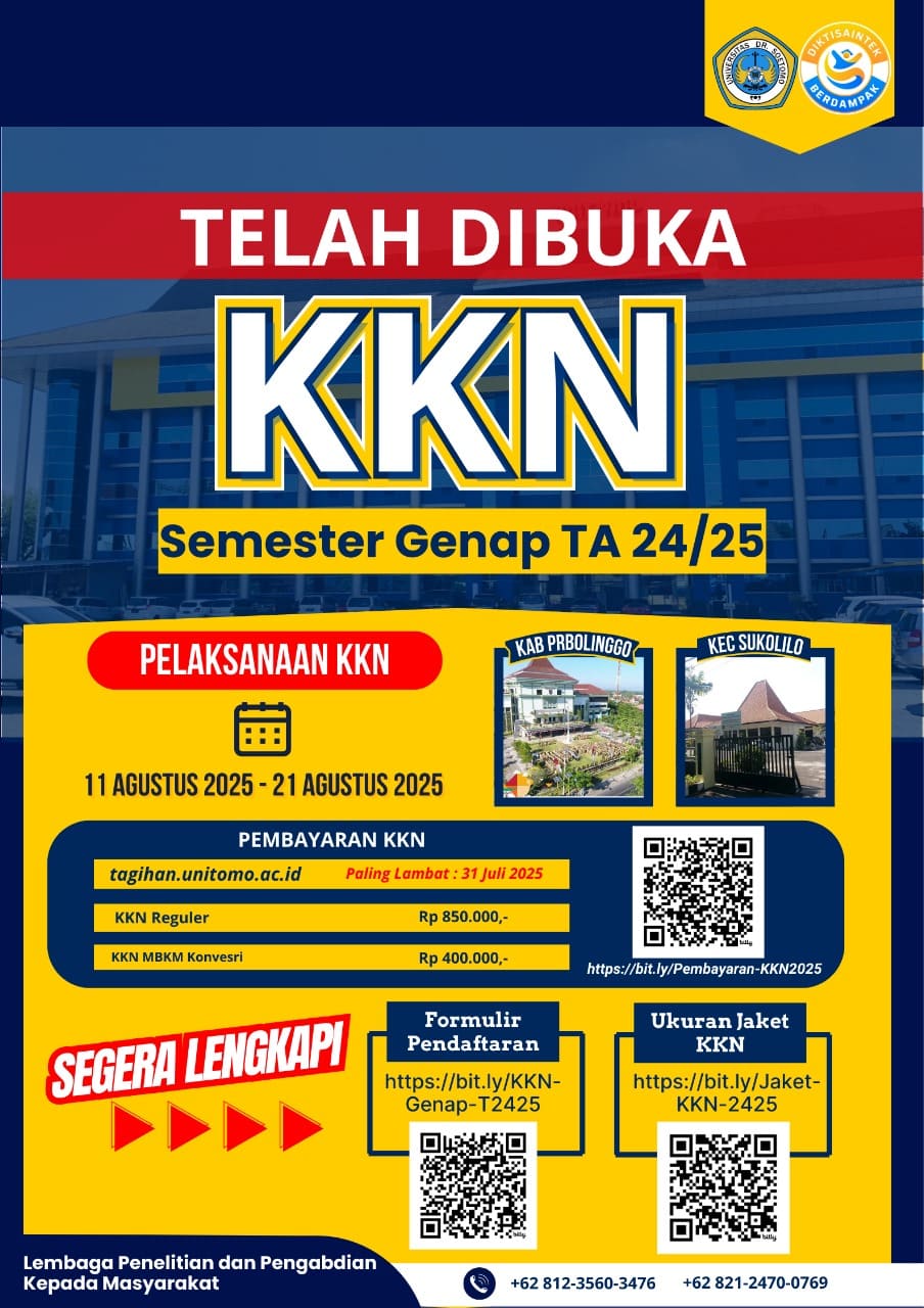 PENGUMUMAN KKN SEMESTER GENAP 2024/2025